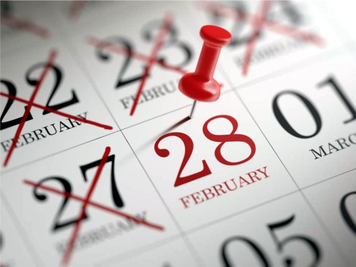 La razón por la que febrero solo tiene 28 días