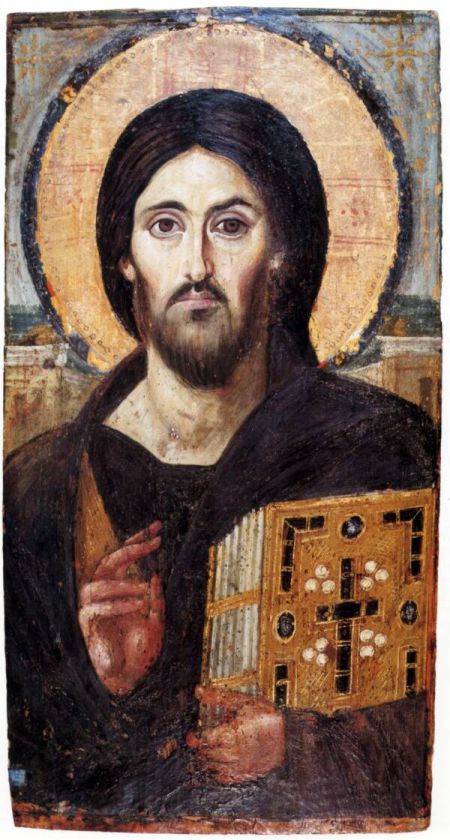 Jesucristo representado en el siglo VI