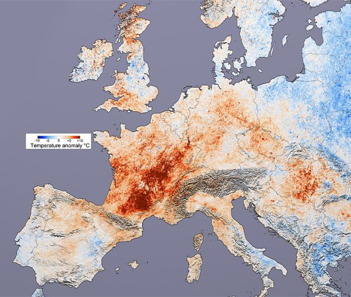 La ola de calor de agosto de 2003